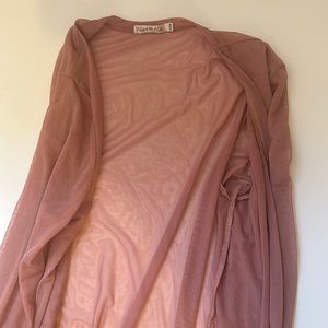 Mesh Cardigan